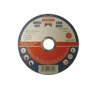 Faithfull Multiuso Taglio Disco 125 x 1.0 x 22.23mm (Confezione 10) FAI12510MUL