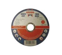 Faithfull Multiuso Taglio Disco 125 x 1.0 x 22.23mm (Confezione 10) FAI12510MUL