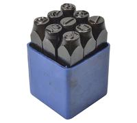 Faithfull Np / 8sb Numero Punzone Set 8mm