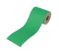 Faithfull Ossido di Alluminio Carta Abrasiva Rotolo Verde 115mm X 10m 80G