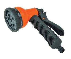 Faithfull - Pistola a spruzzo regolabile in plastica a 8 modelli