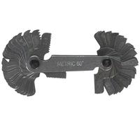 Faithfull PITCHMW - Misuratore di passo filetto, in pollici e in sistema metrico, 52 laterali pieghevoli di misurazione