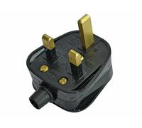Faithfull Power Plus - Black Plug 240 Volt 13 Amp