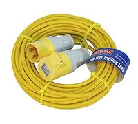 Faithfull Power Plus, Faithfull TL14ML, Cavo prolunga 110 V/16 A, con presa e spina, sez. 1,5 mm, 14 m