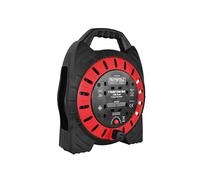 Faithfull Power Plus FPPCR10MSE Semi-Chiusi Cavo Rocchetto 240V 13A 4-Socket 10m