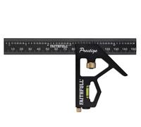 Faithfull Prestige Combinazione Quadrato Alluminio Nero 150Mm (6In) FAICS150CNC