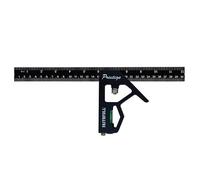 Faithfull Prestige Combinazione Quadrato Alluminio Nero 300Mm (12In) FAICS300CNC