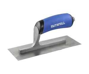 Faithfull PTMIDGET - Cazzuola per intonaco Prestige, 200 x 75 mm, multicolore