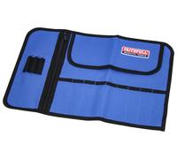 Faithfull Punte per Trapano Attrezzo Rotolo 27 x 42cm Tasche 9 Nylon Sostenuto