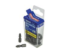 Faithfull Pz2 Bit Per Cacciavite A Impatto 25Mm (Confezione Da 20) FAISBPZ225IB