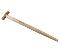 Faithfull Replacement T Handle Straight Taper for Spades, Forks & Shovels - FSC Ash Wood - 71cm (28in)
