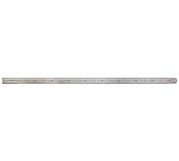 Faithfull Righello in acciaio inox temprato argento opaco (metrico), 1 m
