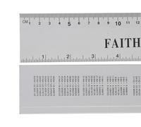 Faithfull Righello In Alluminio 300Mm / 12In FAIRULE300