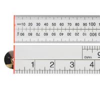 Faithfull Righello Pieghevole Bianco In Plastica ABS 1M / 39In FAIRULEFOLDW