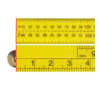 Faithfull Righello Pieghevole Giallo In Plastica ABS 1M / 39IN FAIRULEFOLD