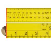 Faithfull Righello Pieghevole Giallo In Plastica ABS 1M / 39IN FAIRULEFOLD