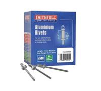 Faithfull Rivetti In Alluminio 4.8 X 11Mm Confezione Media Da 500 FAIAR5M500