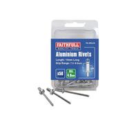 Faithfull Rivetti IN Alluminio 4.8 x 14mm Lungo Pre-pack Di 50 FAIAR5L50