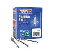Faithfull Alluminio Rivetti 4.8 x 14mm Lungo Lotto Confezione Di 500 FAIAR5L500