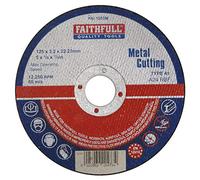 Faithfull Disco Di Taglio In Metallo 125 X 3.2 X 22.23Mm FAI1253M