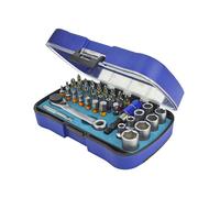 Faithfull Screwdriver Punta e Incavo Set 42 Pezzi IN Un Valigia FAISBSET42