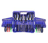 Faithfull Set Cacciavite E Bit 63 Pezzi Con Valigetta CRV Magnetico FAISDSET63