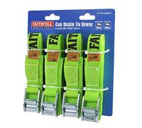 Faithfull - Set di 4 fascette per camme, 5 m