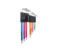 Faithfull Set Di Chiavi Torx Multicolore 9 Pezzi T10 A T50 FAIHKS9CS