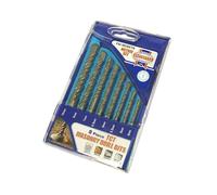 Faithfull - Set di foratura per muratura standard da 8 a 10 mm