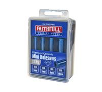 Faithfull Set Di Mini Seghe A Tazza In Ceramica Diamante, 4 Pezzi FAITDSETPRO