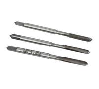 Faithfull Set Di Punte A Flauto Dritto HSS M3 X 0.5, 3 Pezzi FAIHSSTM3