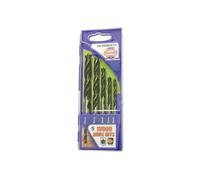 Faithfull Lip & Raccordo Legno Set Punte Trapano, 5 Pezzi 4-10mm FAIWDBSET5