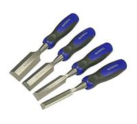 Faithfull - Set di scalpello con bordo smussato di 4 pezzi