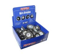 Faithfull Set Di Spazzole Metalliche 36 Pezzi FAIWBA36