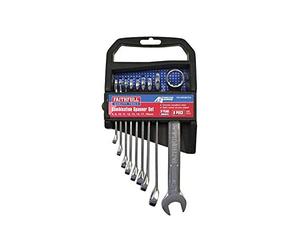 Faithfull SPASETC9 - Set di chiavi combinate 6-19 mm (8 pezzi)