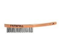 Faithfull Spazzola Antigraffio Leggera A Tre File FAI5803F