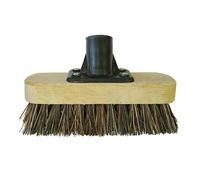 Faithfull Strato Scrub Broom Testa 175mm (7in) Filettato Presa FAIBRDECKSCR