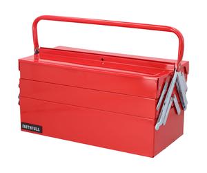 Faithfull TBC123 Metallo Cantilever Cassetta Attrezzi - 5 Vassoio 40cm (16in)