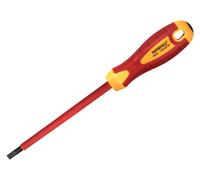 Faithfull VDE Impugnatura Morbida Screwdriver Parallelo a Incastro Punta