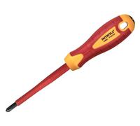Faithfull VDE Impugnatura Morbida Screwdriver Phillips Punta PH2 X 100mm