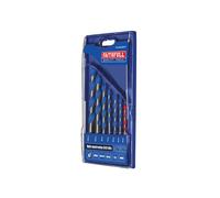 Faithfull XMS22MULTDRL 7 Pezzi Multiuso Set Punte Trapano Misure: 4 Per 12mm