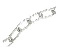 Faithfull Zincato Catena Collegamento 4mm X 30m Rocchetto - Max. Carico 120kg