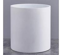 FaithLand, vaso grande con tappo di drenaggio, 20,3 cm, 25,4 cm, 30,5 cm, Bianco opaco., 12 inch