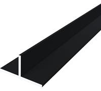 FaiX3.it - Profilo a T 30x15x1,5 mm in alluminio, verniciato RAL 9005 "nero intenso" opaco, lunghezza 1500 mm