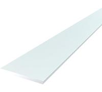 FaiX3.it - Profilo piatto 30x2 mm in alluminio, verniciato RAL 9010 "bianco puro" opaco, lunghezza 2000 mm