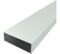 FaiX3.it - Profilo tubolare rettangolare 60x20x1,2 mm in alluminio, verniciato RAL 1013 "bianco perla" opaco, lunghezza 1500 mm