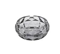 FAJNUZI2024 Posacenere Ashtray Made of Glass for Living Room Room Office Desktop Transparent Ashtray Posacenere per Sigarette(Grijs,Piccolo)
