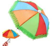 FaJoek Ombrello per Telefono per Il Sole Supporto a Ventosa per Ombrellone per Telefono, Ombrello per Cellulare, Phone Umbrella, Ombrello per Ventosa Parasole per Telefono (Colore)
