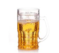 Fake Beer Glass, 400ml Double Layer Funny Beer Mug, Fake Beesr Glass, Large Capacity Funny Prank Drinking Cup, For Bars Beverages, Prank And Parties (1pcs)