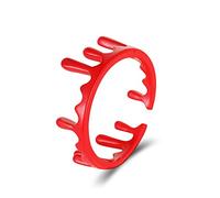 Fake Bleeding Halloween Spaventoso Decorazione Anelli Per Le Donne Horror Vampiri Sanguinamento Sanguinamento Stanze Regolabili Adolescenti Ragazze Uomini D